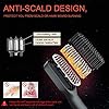 Hair-Straightener-Brush-Sendowtek-3-in-1-Beard-Hair-Straightener-Quick-Styling-Unisex-Long-Short-Hair-Beard-Comb-Ceramic-Ionic-Heat-Control-3-Adjustable-Temp-Auto-Power-Off-Anti-Scalding Hair Straightener Brush, Sendowtek 3 in 1 Beard Hair Straightener Quick Styling Unisex Long & Short Hair Beard Comb…