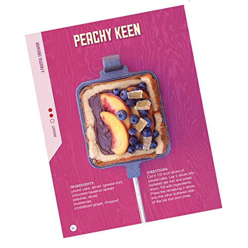 Rome Industries 2009 Pudgie Revolution Spiral Bound Pie Iron Cookbook, Color - Thumbnail 5