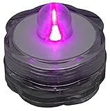 BlueDot Trading Submersible Tea Lights, Pink, 12-Pack