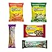 FITCRUNCH Sampler Box | Sample Snack Box | Designed by Robert Irvine | Snack Size Protein Bar, Protein Puffs & Full Size Protein Bar (5 Pack)