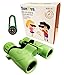 Sunova Kids Binoculars 8x21 Hi Res Optical with COMPASS Wrist Strap Carrying Bag for Boys and Girls - Shock Proof - Bird Watching - Hiking - Hunting - Outdoor Toy - Learning - Birthday Gift