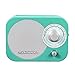 Studebaker SB2000TS Teal/Silver Retro Classic Portable AM/FM Radio with Aux Input