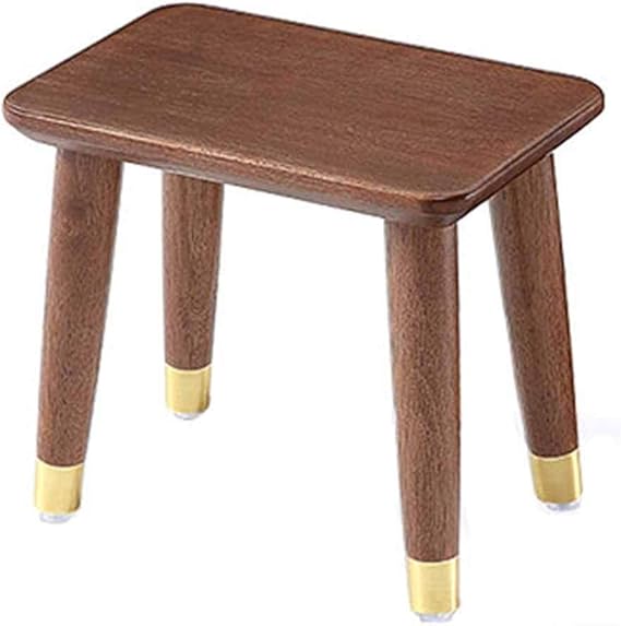 GYYARSX Taburete Puff Sofá Taburete Madera Maciza Taburete De Pie Casa