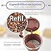 3Pcs Dolce Gusto Capsules espresso Refillable Pods Reusable Compatible with Nescafe Machine