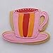 Tea Party Cookie Cutter Set - 3 Piece - Teapot, Teacup, Cupcake - Ann Clark - US Tin Plated Steel