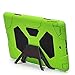 iPad Air 2 Case,iPad 6 Case,AceguarderNew Design[Waterproof][Shockproof][Scratchproof][Drop Resistance] Super Protection Cover Case iPad Air 2(iPad 6)(2015)(Green-Black)