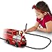 Nylea Magic Vehicles Inductive Truck [Follows Black Line] Magic Toy Car for Kids & Children - Best Toddler Toys MINI Magic Pen Inductive Fangle Kids Car Follow (Red Train)