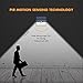 Sunix Foldable Solar Lights Outdoor 58 LED, Motion Sensor IP65 Waterproof Solar Lights, Solar Security Light, LED Camping Lights for Driveway, Patio, Yard, Garden, Camping, House (2 Pack)
