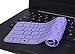 CaseBuy Keyboard Cover Compatible 2019 2018 2017 HP Stream 11 ah110nr ah012dx ah112dx / HP Stream 11 Pro G4 G2 11.6 / HP Stream 11 y010wm y010nr y020nr Soft-Touch Protective Skin, Purple