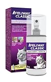 FELIWAY Spray Classic Spray, 60 mL - Reassures Cats During Car Travel, Veterinary Visits & Helps Control Unwanted Behaviours Like Urine Spraying, Scratching - (60 mL Spray, 1-Pack)