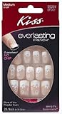 Kiss Products, Inc. Kiss Everlasting French 28 Piece Design 28 Piece Nail Kit, Wedding Veil