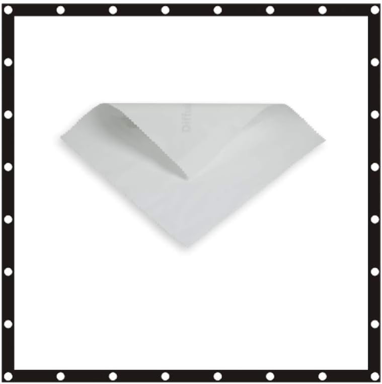 Sunbounce SCREEN BUTTERFLY/OVERHEAD SCRIM WHITE ARTIFICIAL SILK -3/3rd neutral - Struktur: -3/3 Blendenverlust, eliminiert den Licht/Schattenkontrast fast vollständig