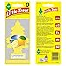 LITTLE TREES Car Air Freshener I Hanging Tree Provides Long Lasting Scent for Auto or Home I Lemon Grove, 24 Count, (4) 6-Packs