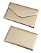 ZOPPEN Passport Holder Women/Men, Multi-purpose Rfid Blocking Travel Passport Wallet Travel Essentials Tri-fold Document Organizer Holder, Champagne
