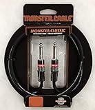 Monster Cable Classic 1/4 Inch Straight to Straight Instrument Cable 6 ft.