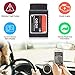 ATDIAG OBD2 Scanner, Car Engine Code Reader Automotive Diagnostic Tool Scanner Monitor Auto Fault Code Scan Tool with Live Data (Black)