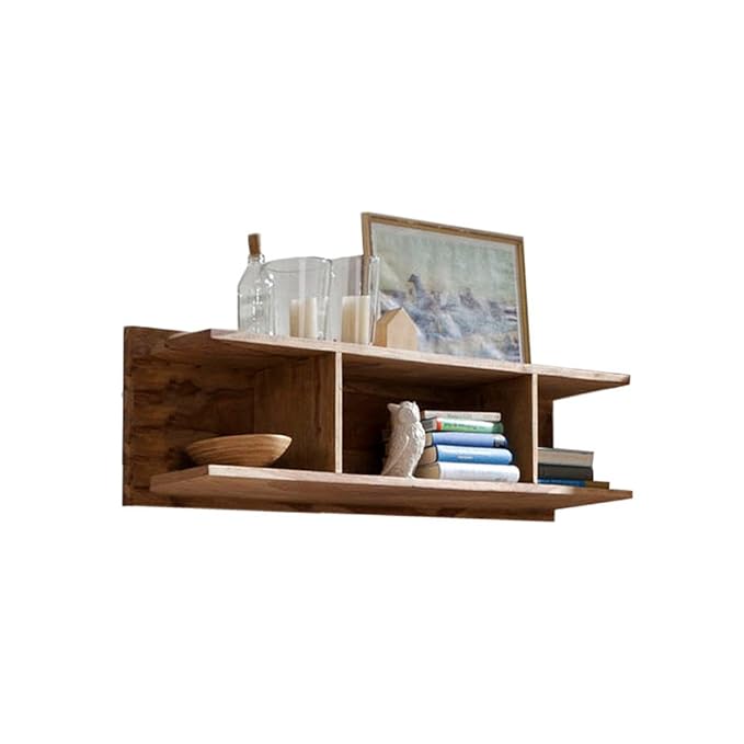 YOGA 6592 Wandboard, Holz, 21 x 120 x 30 cm, natur