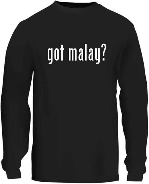 got malay? A Nice Men's Long Sleeve TShirt Shirt Clothing