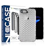 Tech Armor Apple iPhone 7 ShockFlex Case Dual Technology Impact Protection for Apple iPhone 7 (Clear)