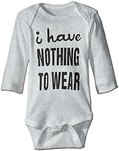 Have Nothing To Wear Unisex Boys Girls Sleepwear Baby Onesies Outfits