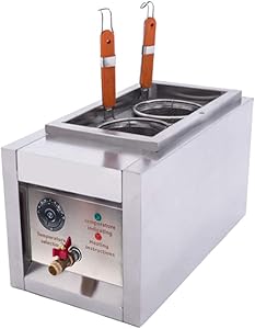 2 Holes Electric Pasta Cooking Machine Commercial Pasta Cooker Noodle Oven Pasta Cooking Tool Table Top Noodles Cooker Machine with Pasta Basket 110V