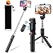 kungfuren Selfie Stick Phone Tripod for iPhone Tripod with Detachable Bluetooth Remote Camera Shutter for iPhone 6s 6 Plus Samsung Galaxy Nexus Moto Android iOS Smartphones Selfie Stick iPhone 7 Plus