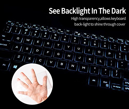 Tpu keyboard cover for 2018 13.3" dell inspiron 13…