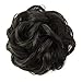 Beauty Angelbella Hair Bun Extension Synthetic Ponytail Wavy Curly Messy Hair Pieces Hairpiece for Women
