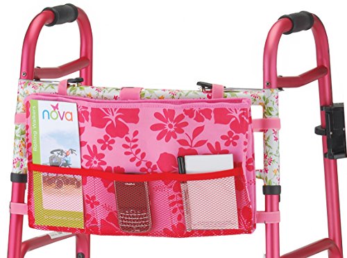 NOVA Medical Products Folding Walker Bag, Aloha Pink
