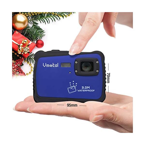 Kinder Digitalkamera, Vmotal GDC5262 wasserdichte Kamera für Kinder mit 2-Zoll-TFT-LCD-Bildschirm, 8MP wasserdichte… – Bild 6