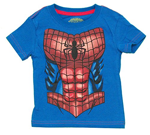 Spider-Man Costume Marvel Comics Superhero Juvy T-Shirt Tee