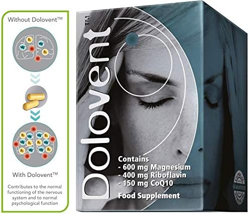 Dolovent - The UK's Best Migraine Supplement, Blue, 120 Count (Pack of 1) - Image 3