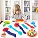 GiBot Dough Tools, 20 Piece Assortments Large-size Pizza Dough Tools Modeling Dough Tools for Kids and Children, Large, Colorful and Non-toxic