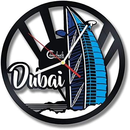 Luxurious UAE Dubai Art Work, Gorgeous Rich City Souvenir for Traveller, Handmade Solutions Original Gift for Tourist Friend
