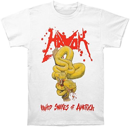 Havok Men's United Snakes T-shirt Large White