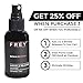 FREY Revolutionary Wrinkle Release Spray – 2 Pack of 2 Ounce Travel Size Bottles (325 Sprays Each)…