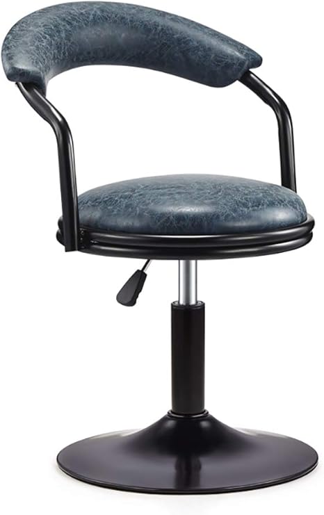 Barhocker aus massivem Holz, europäischer Hocker, Kaffeesessel, Sessel