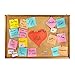TecUnite 80 Pieces Decorative Fashion Push Pins Creative Thumbtacks for Wall Maps, Photos, Bulletin Board or Cork Boards, 8 Different Patterns (Colorful)