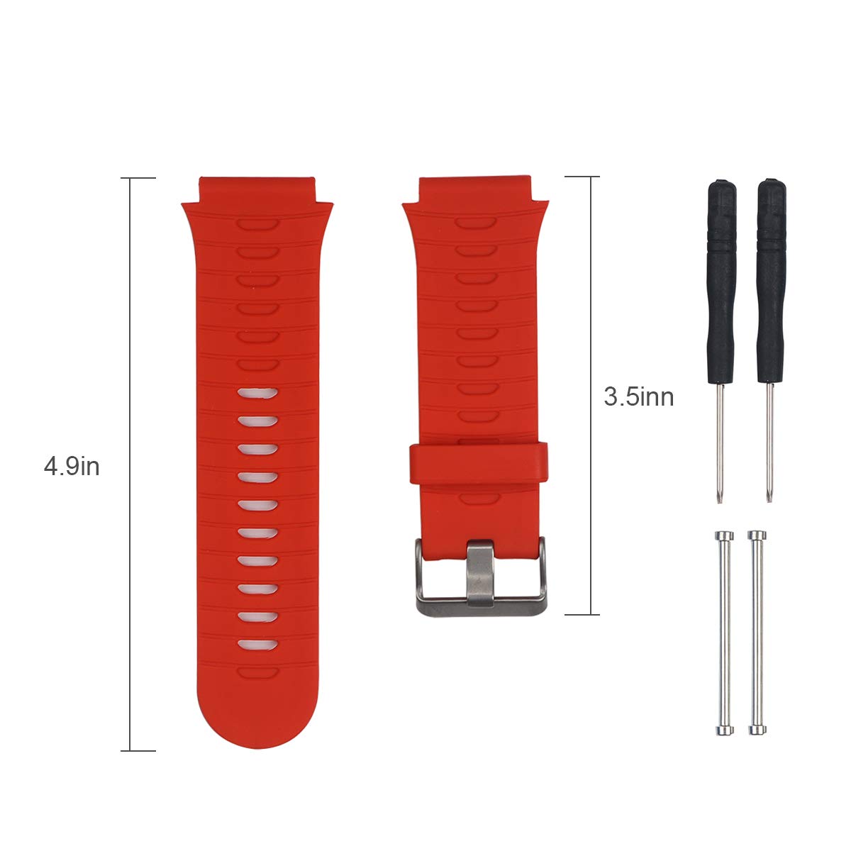 garmin 920xt strap red