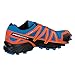 SALOMON Mens Speedcross 4 GTX Trail Sneaker,Hawaiian Blue/Black, 10.5 D(M) US