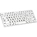 LogicKeyboard Sking compatible with Apple Magic Wireless Keyboard - LogicSkin Part:  LS-LPRNTBW-MAGC-US