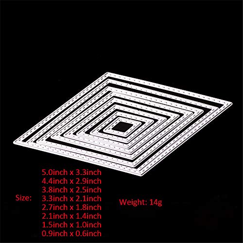 Dream_light Metal Cutting Dies, Embossing Dies Stencil Template Mould for DIY Scrapbooking Photo Album Paper Card Making Craft Wedding Party Decoration DIY Gift, Die-Cuts (Diamond)