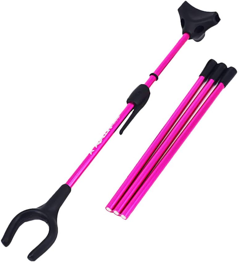 IPOTCH Stable Archery Recurve Bow Hunting Stand Tripod Long Bow Holder 36 * 6 * 3cm