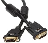 AmazonBasics DVI to DVI Cable - 9.8 Feet (3 Meters), 10-Pack