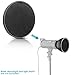 Neewer 7 inches/18 Centimeters Standard Reflector Diffuser with 10/20/30/40/50/60 Degree Honeycomb Grid for Bowens Mount Studio Strobe Flash Speedlite Like Vision 4,Vision 5,DS300,S-300N,S-400N