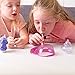 Unicorn Slime Kit for Girls, Slime Kit for Girls, 12 Fluffy Slime Rainbow Colors, 3 Galaxy Slime, Poop Emoji, 2 Snow, DIY Add-ins, Charms, Glitter, Sequins, Foam Balls, 45 Pieces, Ages 7-12, Kids Gift