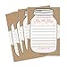 Hadley Designs 50 Rustic Wedding Advice Cards For Bride and Groom, Guest Book Alternative, Bridal Shower Games For Guests, Advice For The Bride, Wedding Card Boxes For Reception