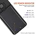 Galaxy S9 Battery Case, Casessary 4700mAh Charger Case External Portable Extended Charging Case Rechargeable Protective Backup Juice Pack Power Case Compatible w. Samsung Galaxy S9 (2018 Black)