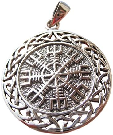 925 Silver Viking Nourse Celtic Trident Pendant Necklace jewelry Art A22