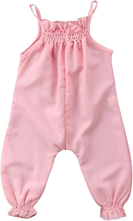 Amazon Co Jp 新しいです 女の赤ちゃんの洋服 ノースリーブジャンプスーツスーツ0 3ヶ月の女の赤ちゃん服 コットンサイズ0 24メートル 赤ちゃんの洋服女の子ボディギフト写真の摩耗のために 洋式 Color Pink Kid Size 18m ホーム キッチン